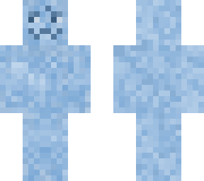 blue creature (it is,, blue)