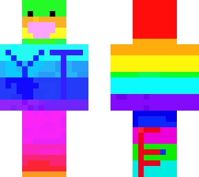 rainbow man