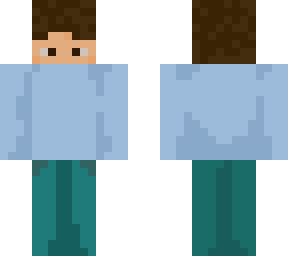 simple blue x green boy