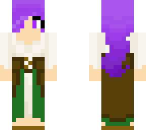 Village girl Minecraft Skin