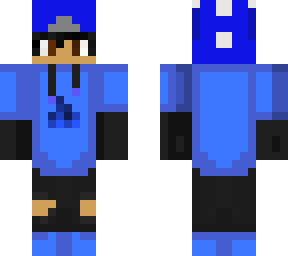 blue hodie caine is cool