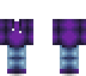 ob - purple sweater w/ blue jeans