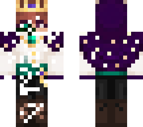 ccrown and cape with glitch