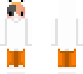 cute calico cat in goose onesi 2.0 (credit fabriziofam you have best goose onsie