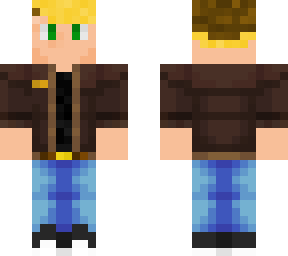 fit 80's teen, male, with coat