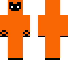 guy in an orange suit.