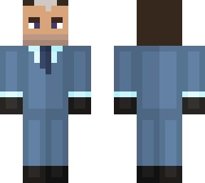 tf2 blu spy w a bow :3 (for my pookie)