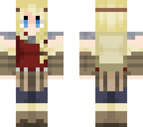 astrid with sky blue eyes