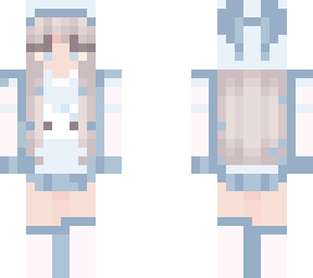 blue hello kitty cute skin
