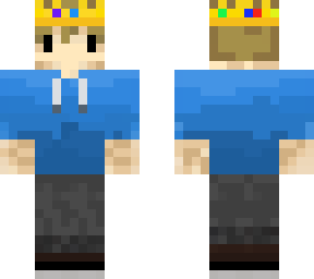 ***** but blue x crown