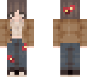 brown hair girl