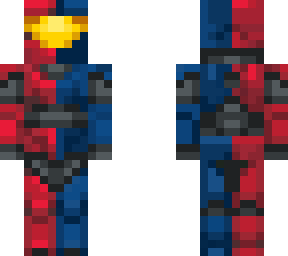 halo red vs blue spartan 3px arm