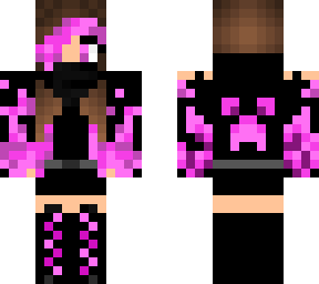 pink creeper girl