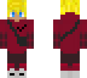 red blond boy