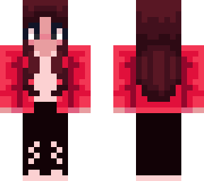 red outfit