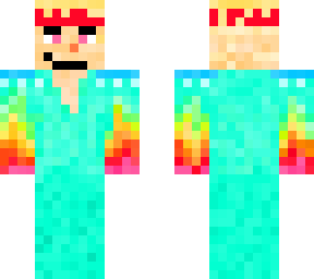 teal firefist warrior