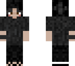 all black with crocs