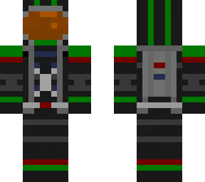 astronaut - green black
