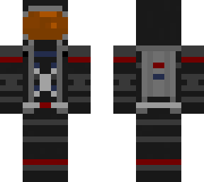 astronaut - plain black