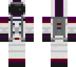 astronaut - purple white