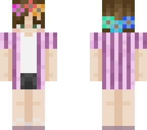 summer beach theme - brown hair boy - pink flower crown