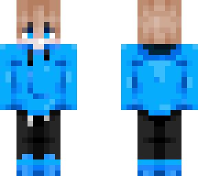 blonde hair blue eyes boy blue hoddie