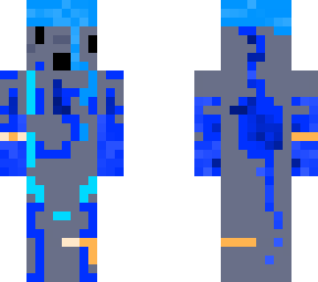 blue mess!