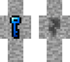 diamond key in a stone