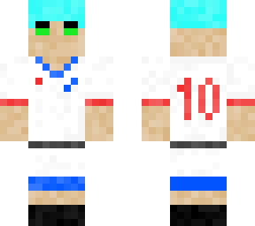 nacional suarez con pelo azul