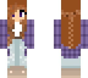 purple flannel