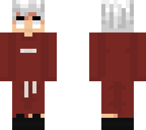 white hair boy