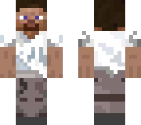 white shirt steve