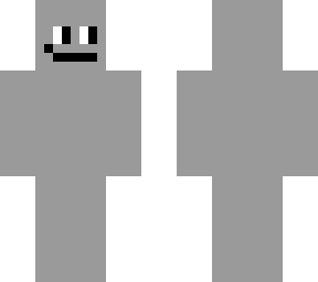 happy gray person