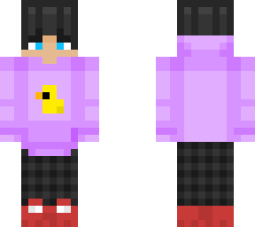 purple hoodie w/ duck