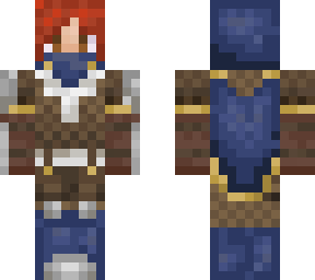 red haired warrior