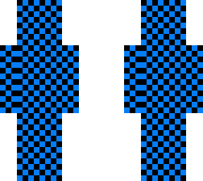 blue + black