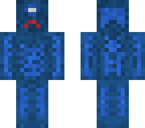 angry blue cyclops
