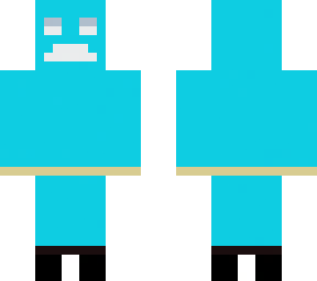 blue man
