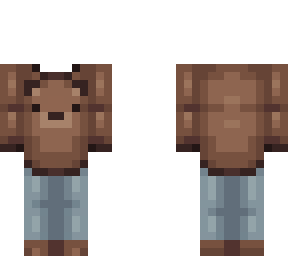 brown bear sweater ob