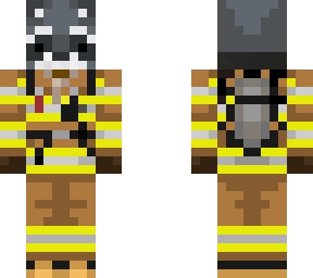 firefighter raccoon