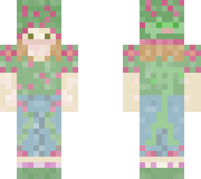 green, pink vibes real