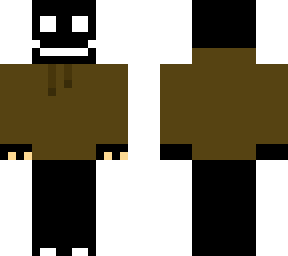 my icon skin (brown hoodie)