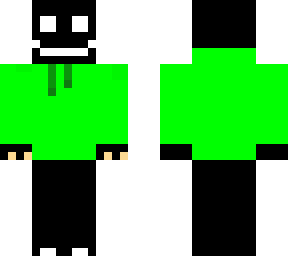 my icon skin (green hoodie)