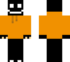 my icon skin (orange hoodie)