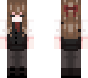 reskin girl long hair suit