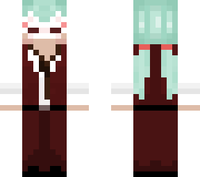 tsuki in a suit