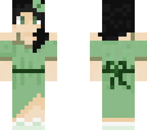 Upgraded black hair Alex | Minecraft Skin