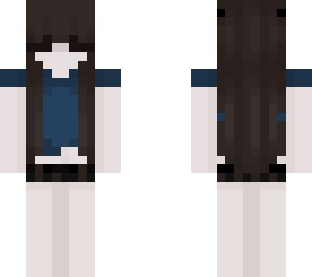 blue streetwear girl