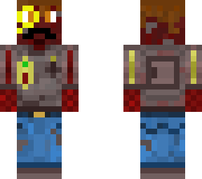 red goblin (robot shirt + british disguise)