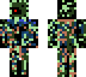 robotic monster skin